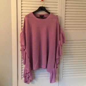 Lane Bryant Super Cute Lilac Colored Plus Size Sweater